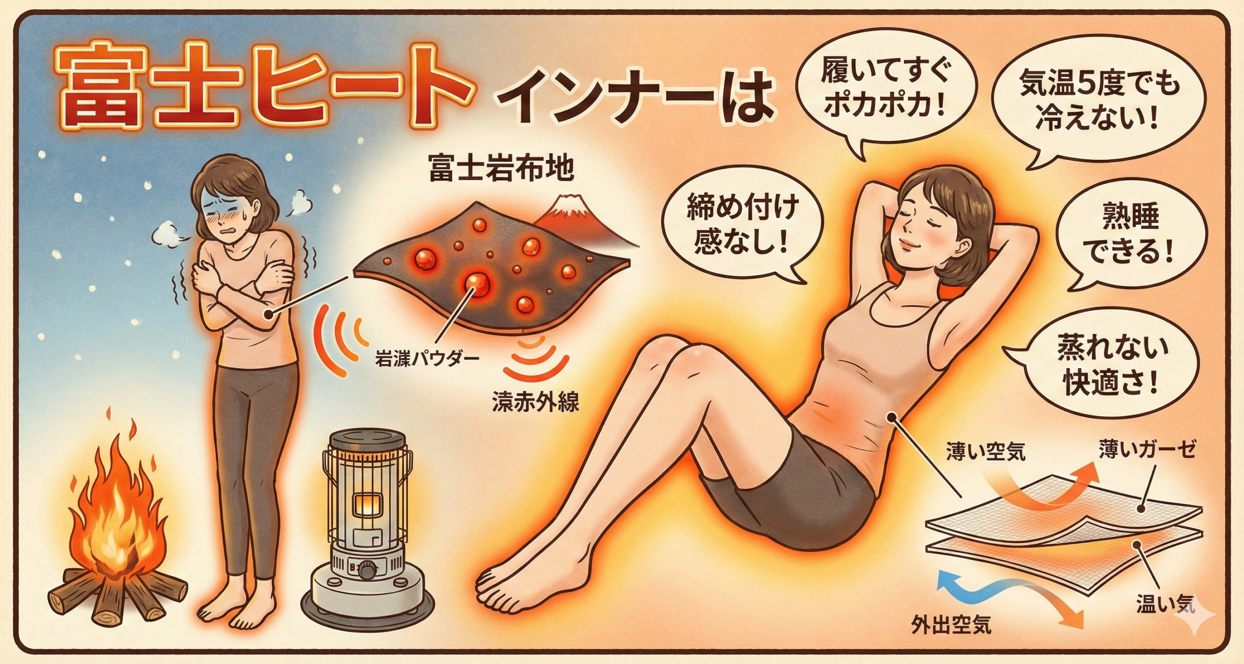 フジヒートの特徴