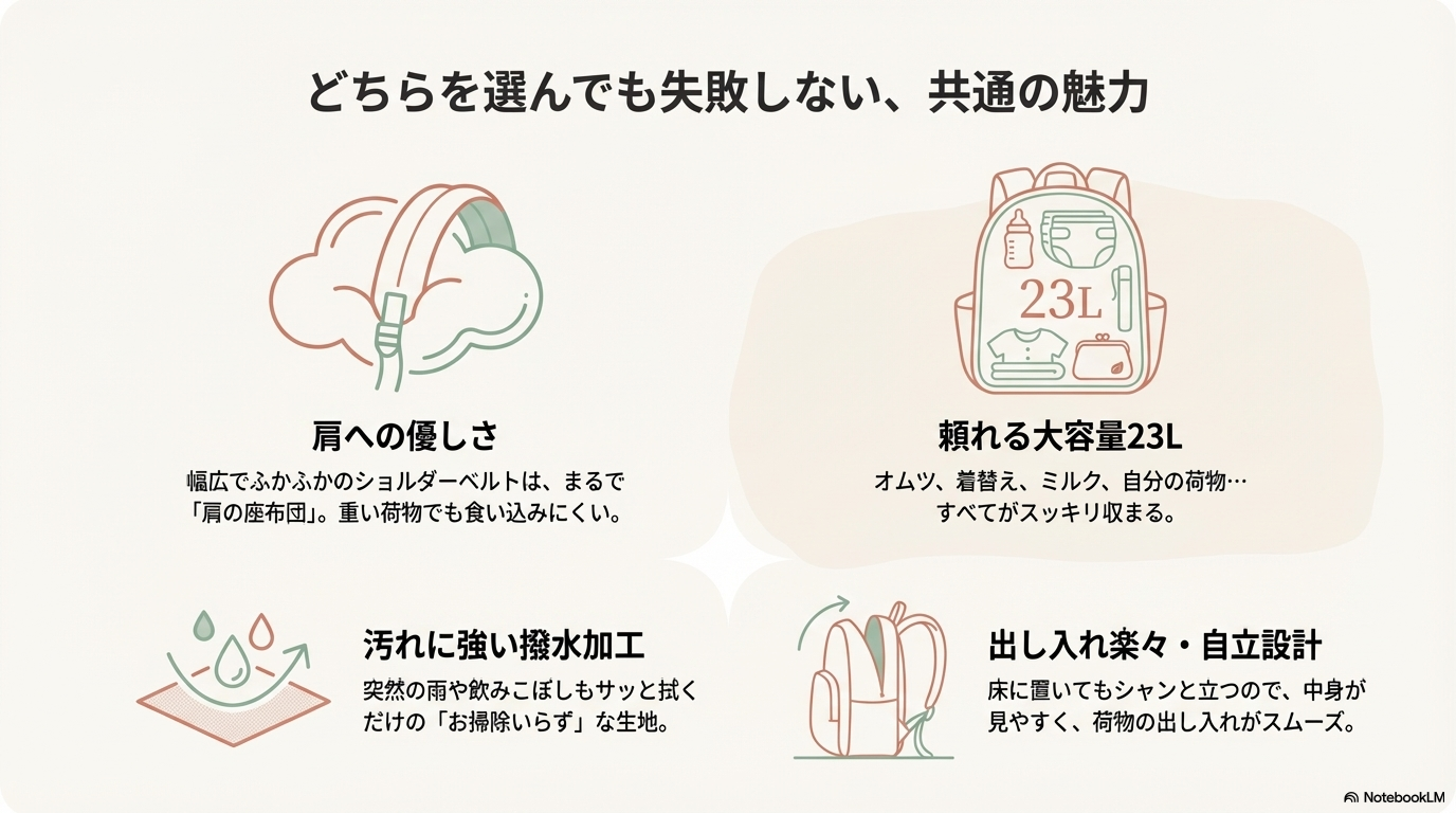 Ponbabyプレミアとベーシックの共通点は？