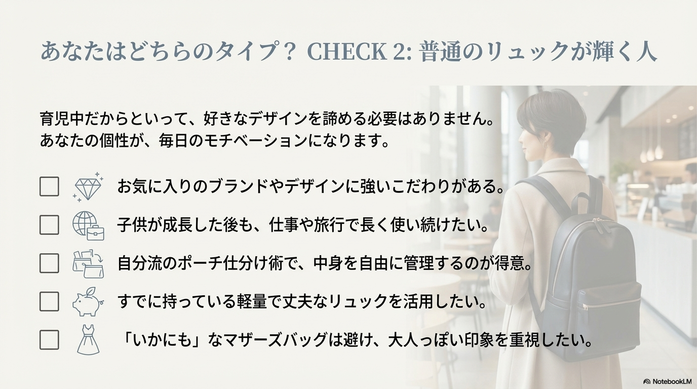 普通のリュックをおすすめする人